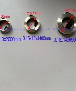 Alternative view of 0.13--0.35mm Wire Flat Wire Coil Spring Constant Force Springs Drilling and