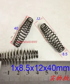 10pcs 1.0mm Wire Steel Drum spring conical sprial compression spring double conical spring